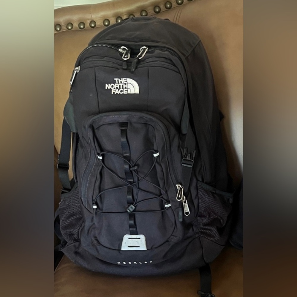 The North Face Black Adventure Backpack.